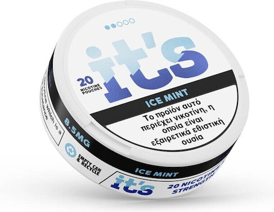 It`s Rips Pouches Νικοτίνης 8.5mg με Γεύση Ice Mint