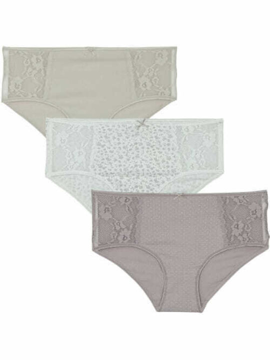 Βαμβακερά Damen Slip 3Pack Multicolour