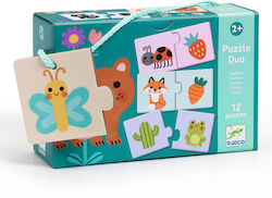 Kids Puzzle for 2+ years+ Years 12pcs Djeco
