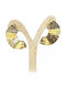 Isay Collection Cercei din Oțel Placat cu aur