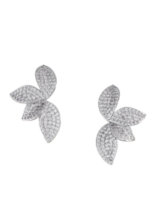 Gloria Hope Earrings with Stones