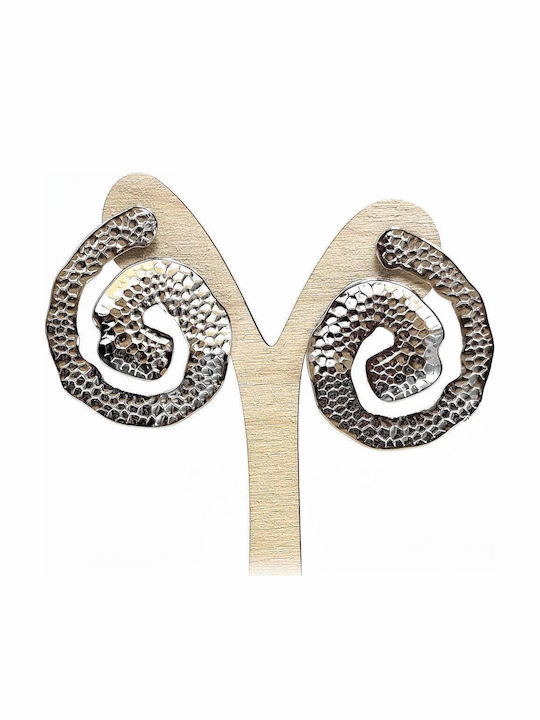 Isay Collection Earrings Pendants with Clip made of Steel