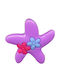 Crocs Jibbitz Broschen Seestern Lila