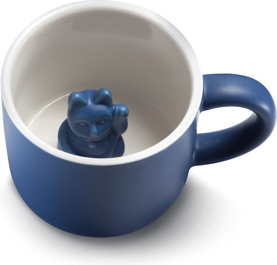 Donkey Becher aus Porzellan Blau 150ml