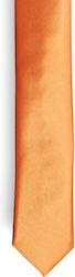 La Pescara Men's Tie Monochrome in Orange Color La Pescara Men's Tie Monochrome in Orange Color