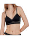 Black Women's Bralette Bra 2/10111T