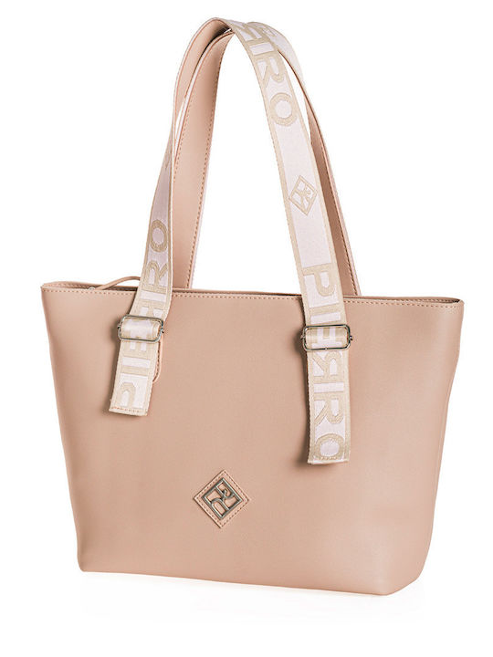 Strap Damentasche Schultertasche Beige