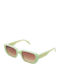 Gast Vida Ochelari de Soare Unisex cu Ramă din Plastic Sage Green / Brown Degrade