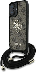 Guess Back Cover Καφέ (iPhone 16 Plus)