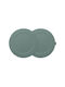 Fatboy Seturi De Masă Din Siliconă Verde 36.5x36.5cm 2 Bucăți