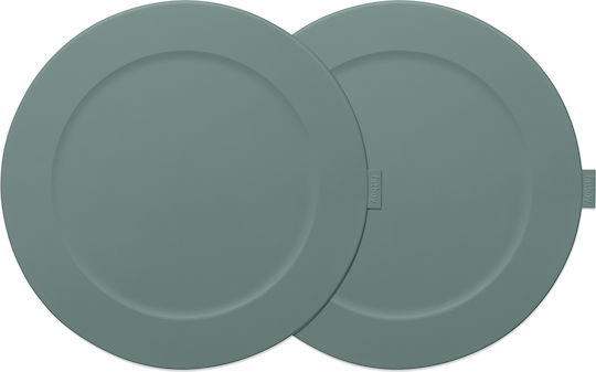Fatboy Seturi De Masă Din Siliconă Verde 36.5x36.5cm 2 Bucăți Fatboy Seturi De Masă Din Siliconă Verde 36.5x36.5cm 2 Bucăți