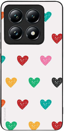 Калъф Sonique Heart Series за Xiaomi 14t Pro Бял 02