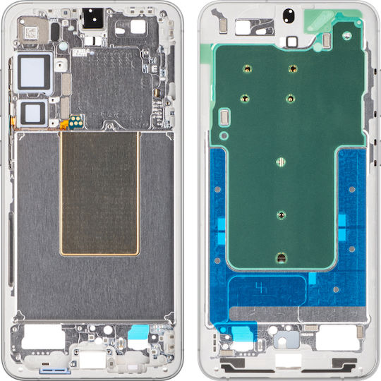Средна рамка Samsung Galaxy S24+ S926 Мраморно сиво Gh82-33413b Сервизен пакет
