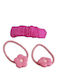 Ro-Ro Accessories Комплект Детски Фиби с С щипка Fuchsia 3бр