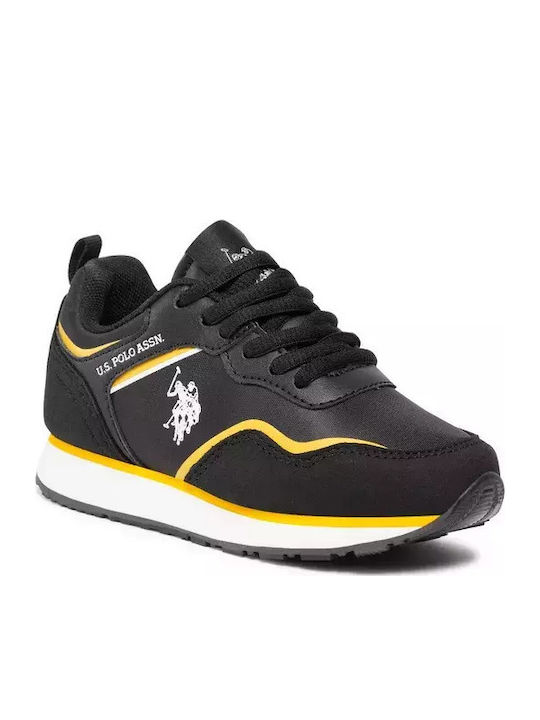 U.S. Polo Assn. Kinder Sneakers Schwarz