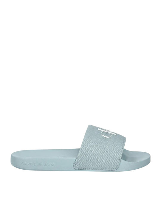 Calvin Klein Slides în Culoare Albastră