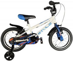 Style 16" Παιδικό Ποδήλατo BMX Λευκό