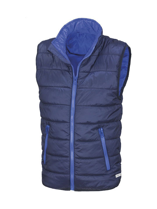 Kinderjacken & Winterjacken Casual Ärmellos Kurze mit Futter Marineblau/Royal
