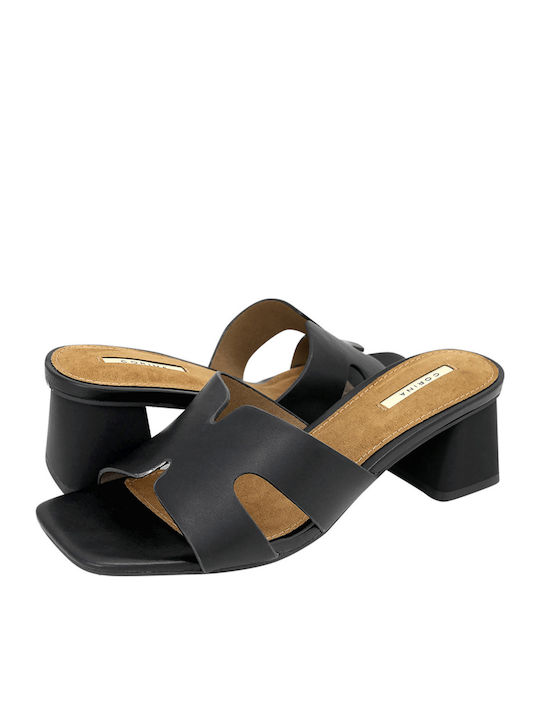 Leder Sandalen Schwarz