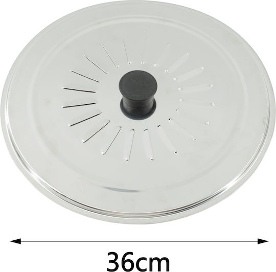 Tpster Deckel für Topf aus rostfreiem Stahl 36cm 14307