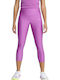 Run Velocity Laufen Frauen Capri Leggings Rot