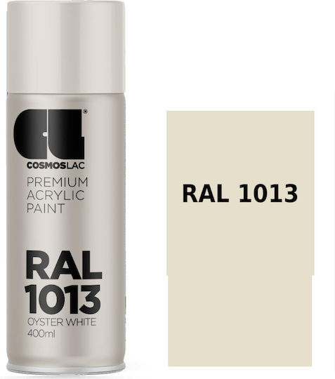 Cosmos Lac Spray Paint Acrylic with Shiny Effect RAL 1013 400ml