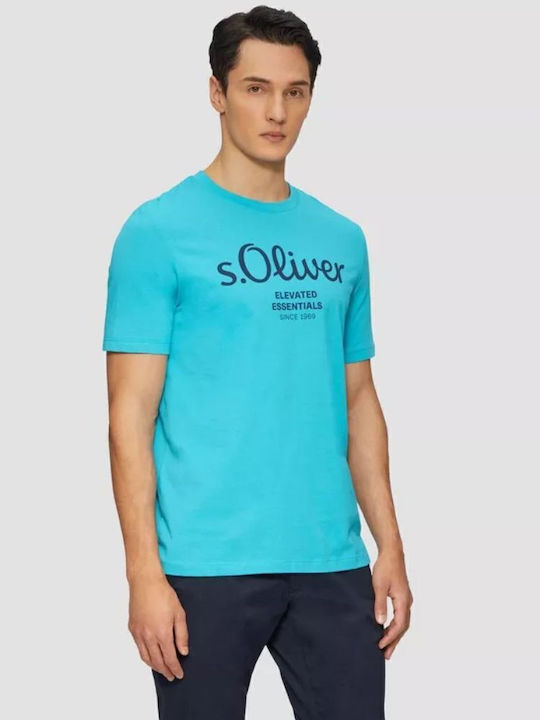 s.Oliver T-shirt Μπλε