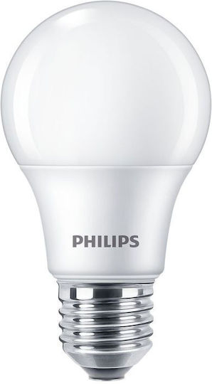 Philips LED Bulb 4.9W for Socket E27 and Shape A60 Cool White 470lm