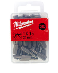 Milwaukee 4932399595 Μυτες Torx 15x25mm Set 25τ...