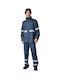 Ergo Work Jacket Reflective Blue