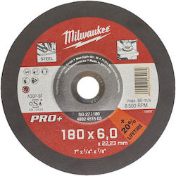 Milwaukee 4932451503 Δισκος Λειανσης Pro+ 180x6mm Mw