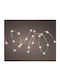 Lights LED 9.9m. White Solar in String 1pcs