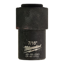 Milwaukee Adapter Für Steckdose 1/2'' / HEX Und Adapter Ausgang 1/2''