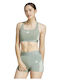 Powerreact Women's Bra without Padding Khaki