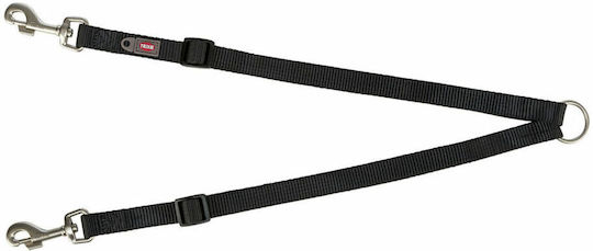 Trixie Hundeleine/Führleine Riemen Premium in Schwarz Farbe