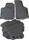 3Lines Set of Front and Rear Mats 5pcs for Skoda Octavia Black