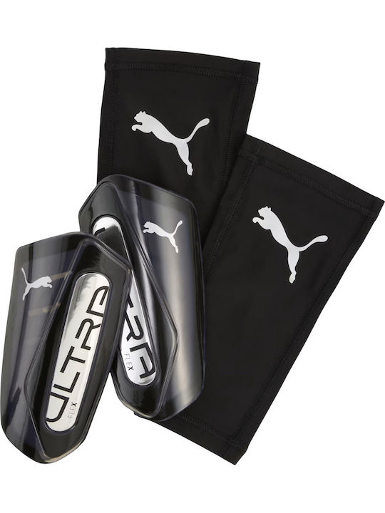 PUMA Ultra Flex Sleeve Adults Soccer Shin Protectors Black 30987-03