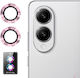 Enkay Hat-prince Camera Protection Tempered Glass Pink for the Samsung Galaxy S25 Edge