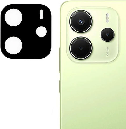 Techsuit Protecție Cameră Tempered Glass Black pentru Xiaomi Redmi Note 14 4G