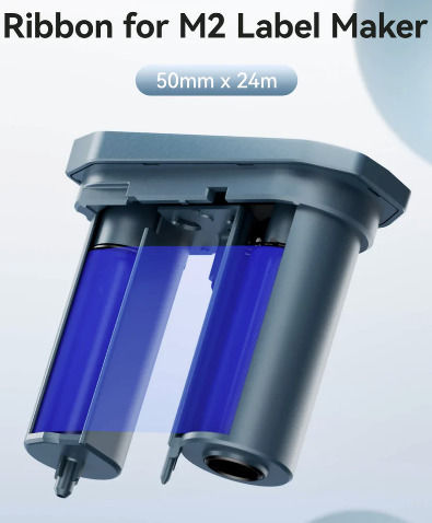 Niimbot Compatible Ribbon Ink Cartridge Blue 1Stück (16880)