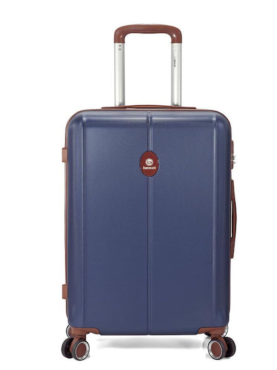 Benzi Großer Hartreisekoffer Blau mit 4 Rädern ...