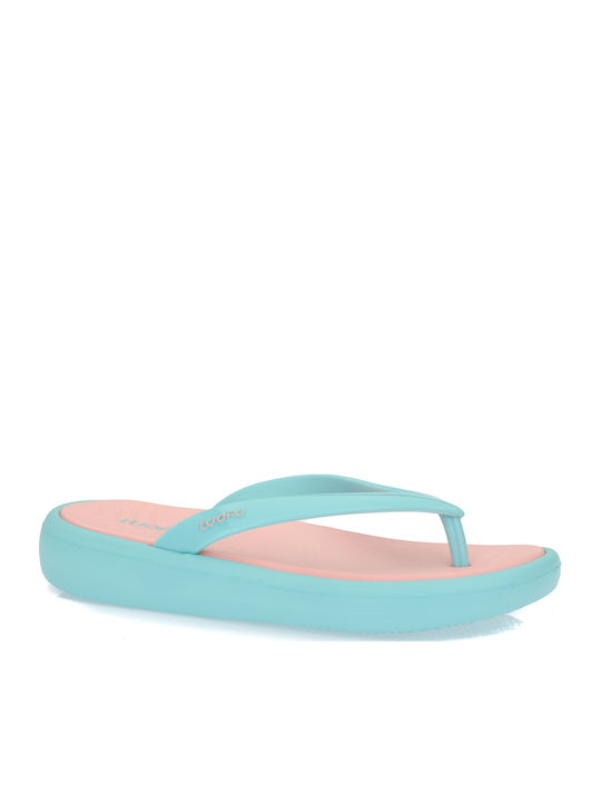 Parex Frauen Flip Flops in Türkis Farbe