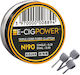 E-cig Power Ni90 Triple Core Fused Clapton 10 Coils