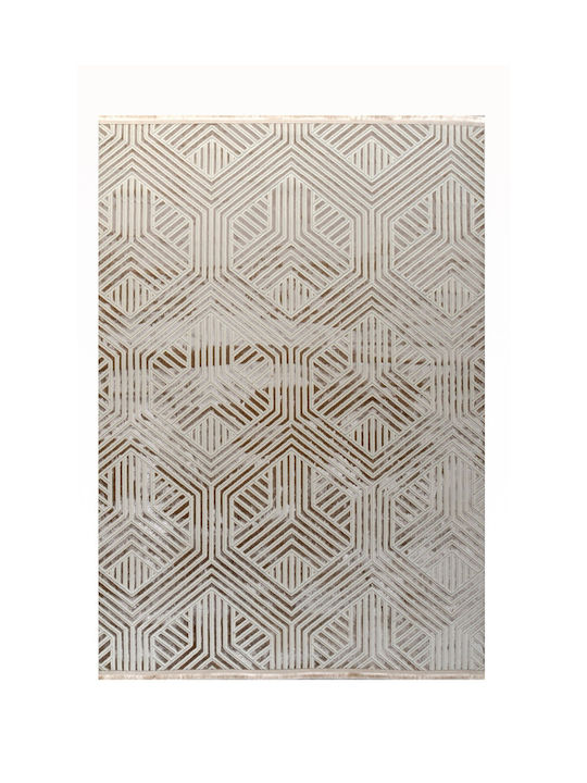 Tzikas Carpets Eclipse 11148 - 770 Килим Правоъгълена BEZ-CAFE