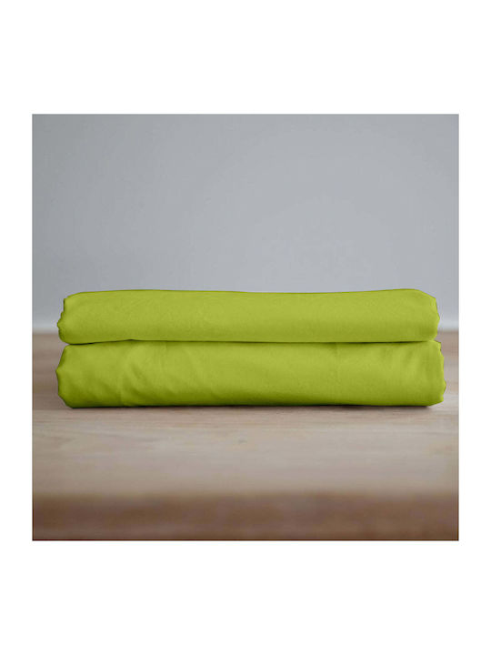 White Fabric Bettlaken Super-Doppel mit Gummiba...