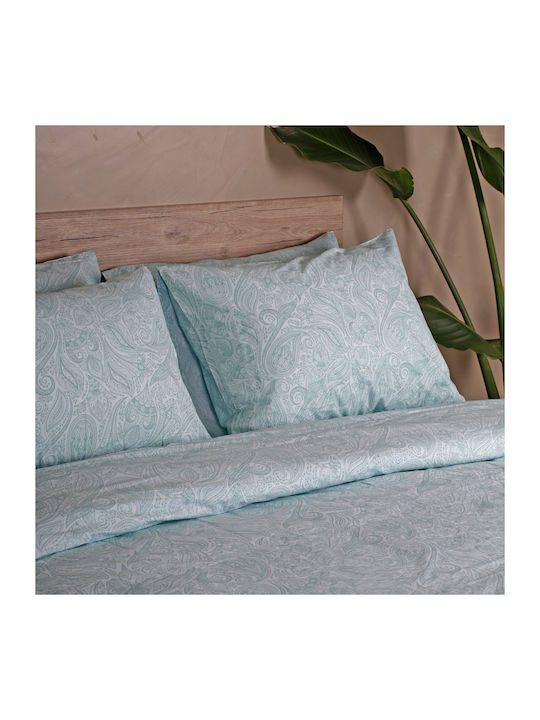 White Fabric Sheet Sets King Size 260x270cm. De...