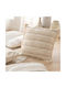 Sofakissen L-c Atlas Aus 100% Baumwolle Beiges 60x60cm
