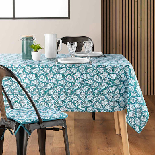 Tablecloth Stain Resistant L-c Divany Petrol 140x240cm