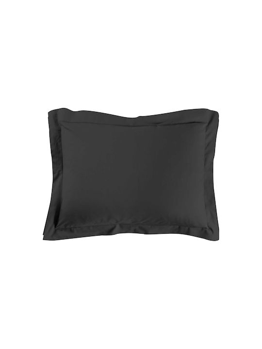 L-c Lina Set Față de Pernă Oxford Negru 50x70cm.