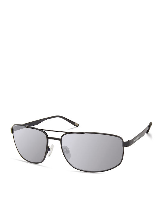 Skechers Men's Sunglasses with Black Metal Frame and Gray Lens SE6204 6102C